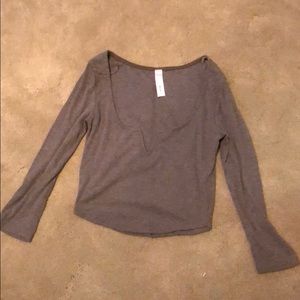 Cropped long sleeve